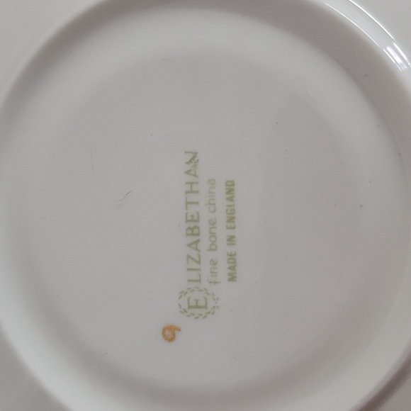 Elizabethan Masonic Eastern Star fine bone china tea cup with matching S… - Picture 6 of 6
